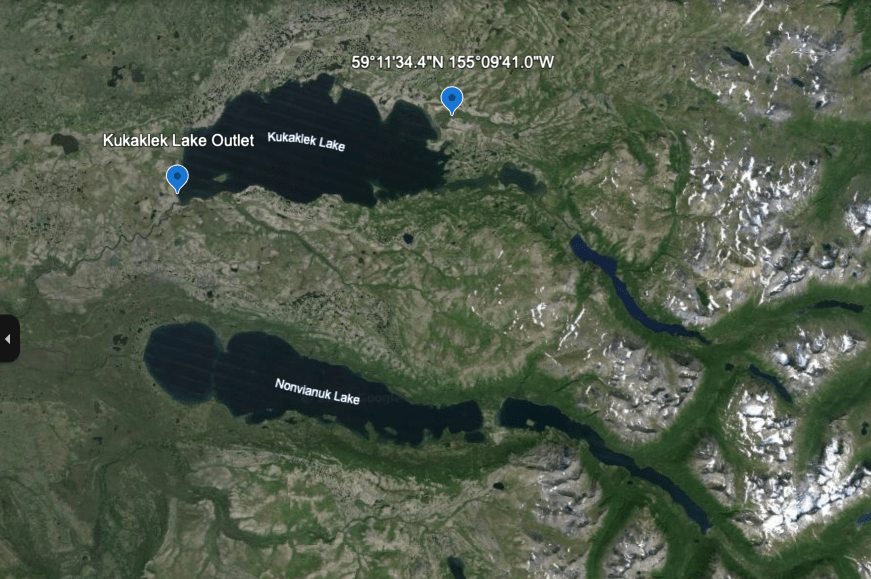 Fishing the Kukaklek Lake Outfall